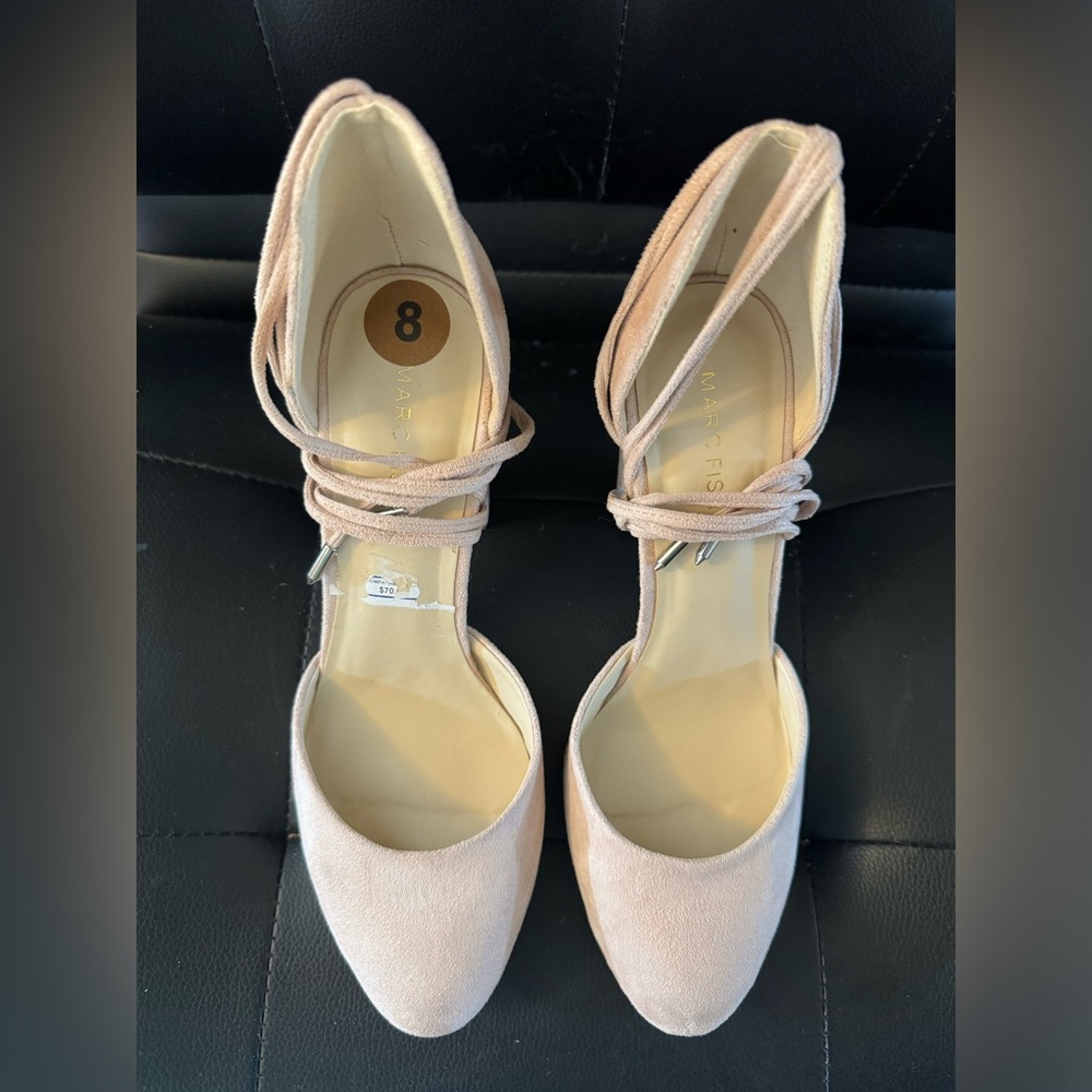 Marc F. Lace up Heel